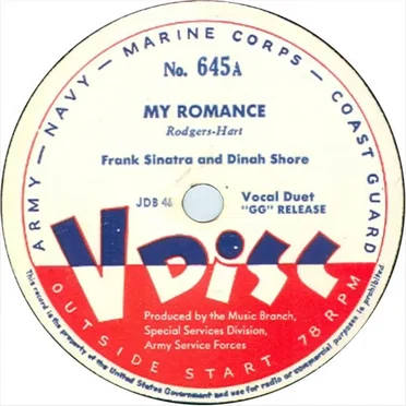My Romance / Amada mio / Button Up Your Overcoat by Various Artists - album cover