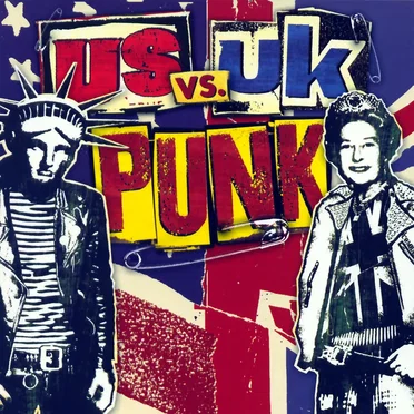 US vs. UK Punk by Various Artists - album cover