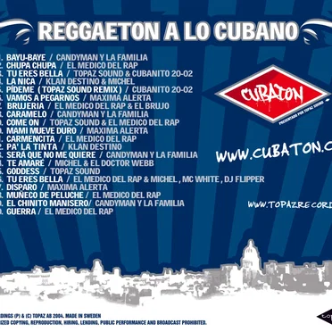Cubaton: Reggaeton a lo cubano by Various Artists - album cover