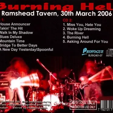 Burning Hell “Live’’