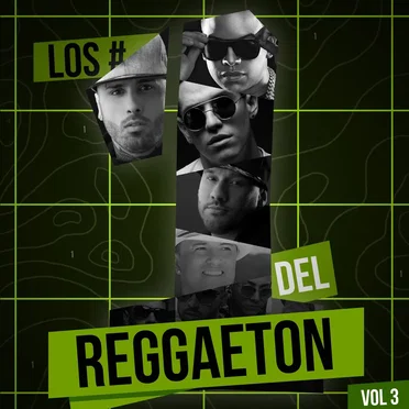 Los #1 del reggaeton, vol. 3 by Various Artists - album cover