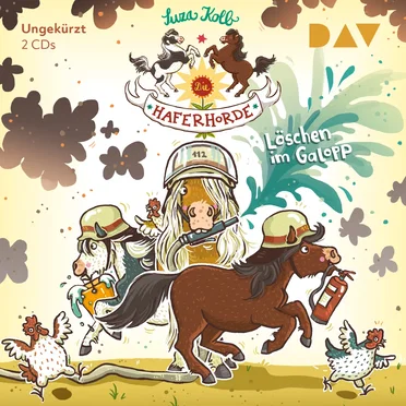 Die Haferhorde - Löschen im Galopp (Band 14) by Suza Kolb - album cover