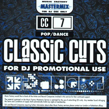 Mastermix Classic Cuts 7: Pop/Dance by Various Artists - album cover