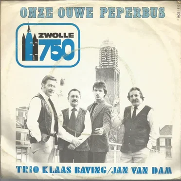 Onze Ouwe Peperbus by Trio Klaas Baving - album cover