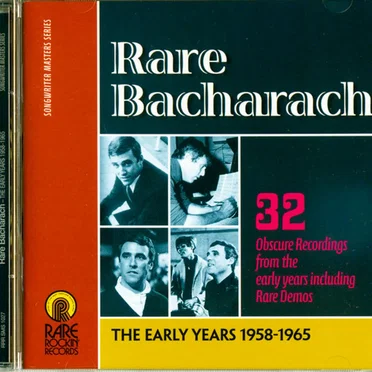 Rare Bacharach: The Early Years 1958–1965 by Various Artists - album cover