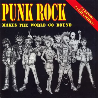 Punk Rock Makes the World Go Round by Various Artists - album cover