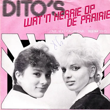 Wat 'n herrie op de prairie by Dito's - album cover