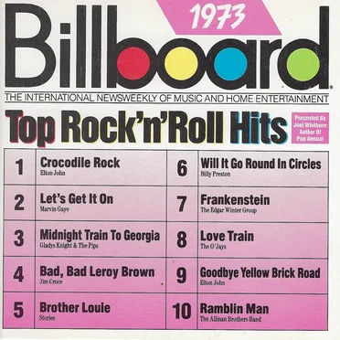 Billboard Top Rock’n’Roll Hits: 1973 by Various Artists - album cover