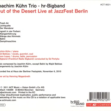 Out of the Desert Live at JazzFest Berlin