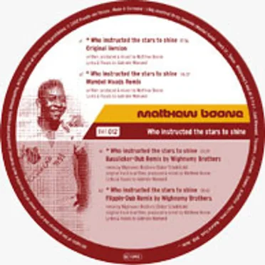 Who Instructed the Stars to Shine by Matthew Boone - album cover