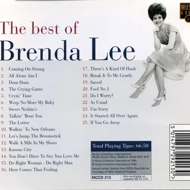The Best of Brenda Lee: Classic 25 Recordings
