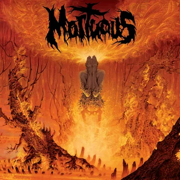 Upon Desolation by Mortuous - album cover
