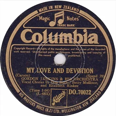 My Love and Devotion / Gomen-Nasai (Forgive Me)