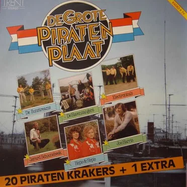 De grote piratenplaat by Various Artists - album cover