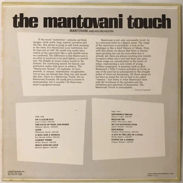 The Mantovani Touch