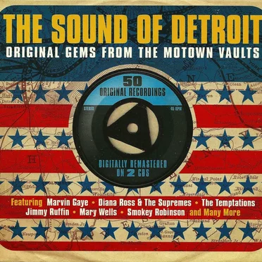 The Sound of Detroit: Original Gems From the Motown Vaults by Various Artists - album cover