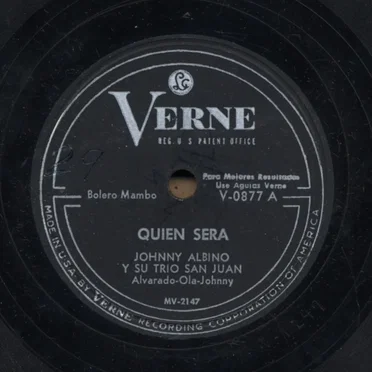 Quién será / Volvimos a encontrarnos by Johnny Albino y su Trío San Juan - album cover
