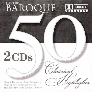 50 Classical Highlights: Best of the Baroque by Various Artists - album cover