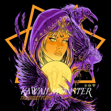 The Violet Flame by Kawaii Monster - album cover