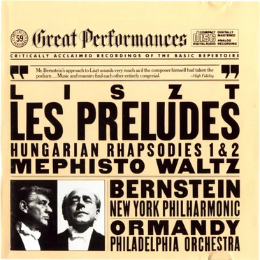 Les Preludes / Hungarian Rhapsodies 1 & 2 / Mephisto Waltz