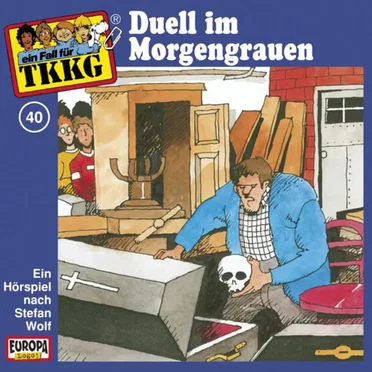 TKKG 40: Duell im Morgengrauen by Stefan Wolf - album cover