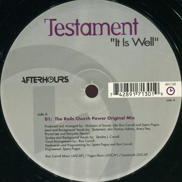 It Is Well by Testament - album cover