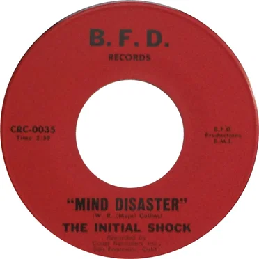 Mind Disaster / It's Not Easy by The Initial Shock - album cover