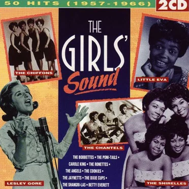 The Girls' Sound: 50 Hits (1957-1966) by Various Artists - album cover