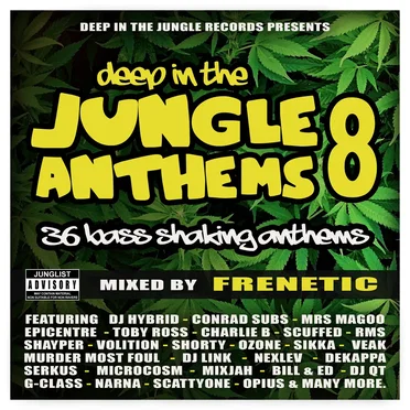 Deep in the Jungle Anthems 8 by Various Artists - album cover