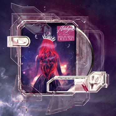 Reina de cristal by Adelyne - album cover