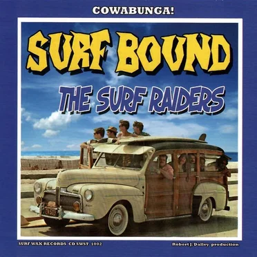 Surf Bound by The Surf Raiders - album cover