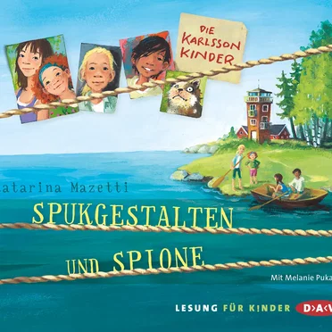 Die Karlsson-Kinder, Teil 1: Spukgestalten und Spionen by Katarina Mazetti - album cover
