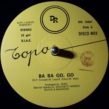 Ba Ba Go, Go by Topo - album cover