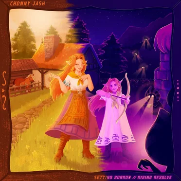 Setting Sorrow // Rising Resolve by Chonny Jash - album cover