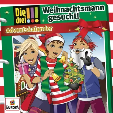 Die drei !!! Adventskalender 2016: Weihnachtsmann gesucht! by Die drei !!! - album cover