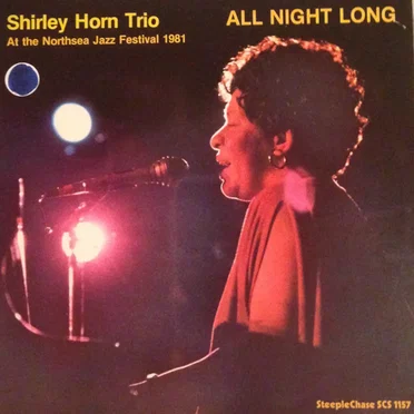 All Night Long by Shirley Horn Trio - album cover