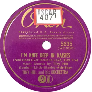 I'm Knee Deep in Dasies (And Head Over Heels in Love) / Five Foot Two, Eyes of Blue