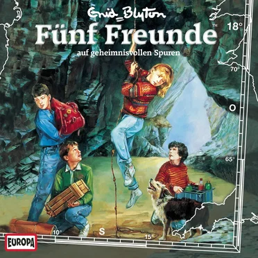Fünf Freunde, Episode 18: auf geheimnisvollen Spuren by Enid Blyton - album cover