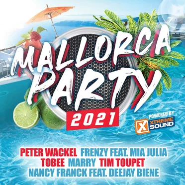 Mallorca Party 2021 by Various Artists - album cover