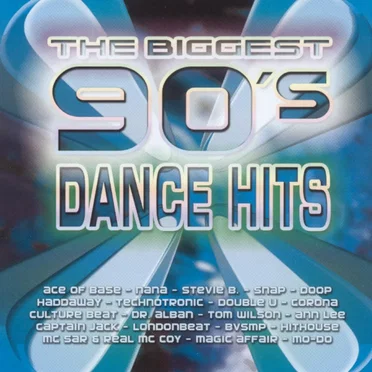 The Biggest 90's Dance Hits by Various Artists - album cover