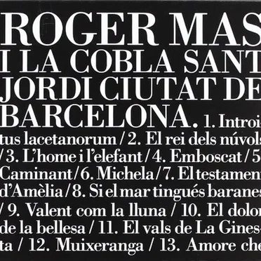 Roger Mas i la Cobla Sant Jordi Ciutat de Barcelona