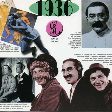 A Time to Remember: 1936 by Various Artists - album cover