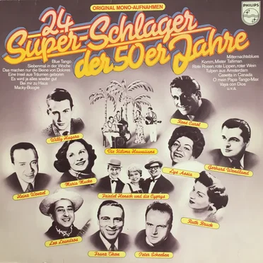 24 Super-Schlager der 50er Jahre by Various Artists - album cover