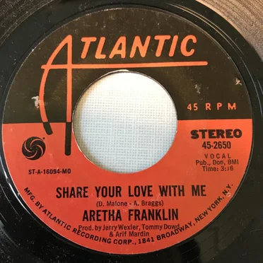 Share Your Love With Me / Pledging My Love