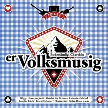 erVolksmusig – Bodeständigi Charthits, Folge 2 by Various Artists - album cover