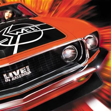 Live! In America by Sweet - album cover