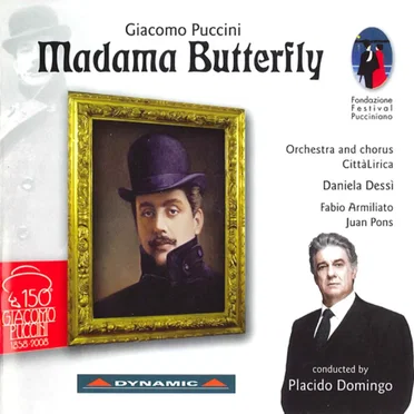 Puccini: Madama Butterfly by Plácido Domingo - album cover