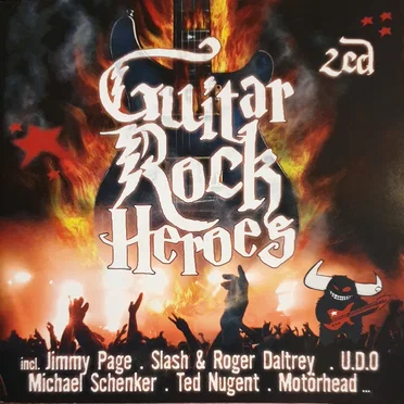 Guitar Rock Heroes by Various Artists - album cover