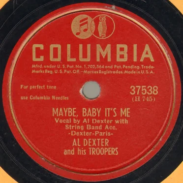 Maybe, Baby It's Me / Love Lanes of Yesterday