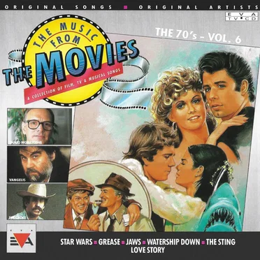 The Music From the Movies: The 70’s, Vol. 6 by Various Artists - album cover